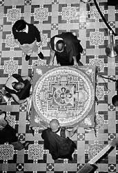 Sand Mandala of Compassion